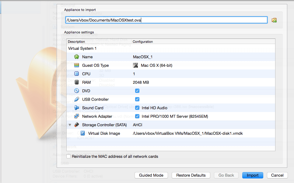 virtualbox download mac os 10.9.5